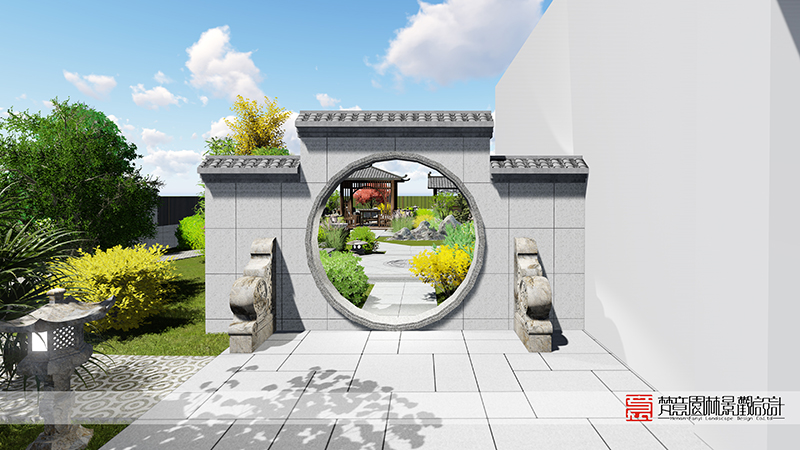 庭院設(shè)計(jì),別墅庭院設(shè)計(jì),中式庭院設(shè)計(jì)