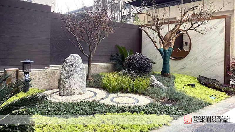 鄭州88平米庭院實景案例