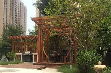 康橋九溪郡別墅花園設(shè)計(jì)案例一